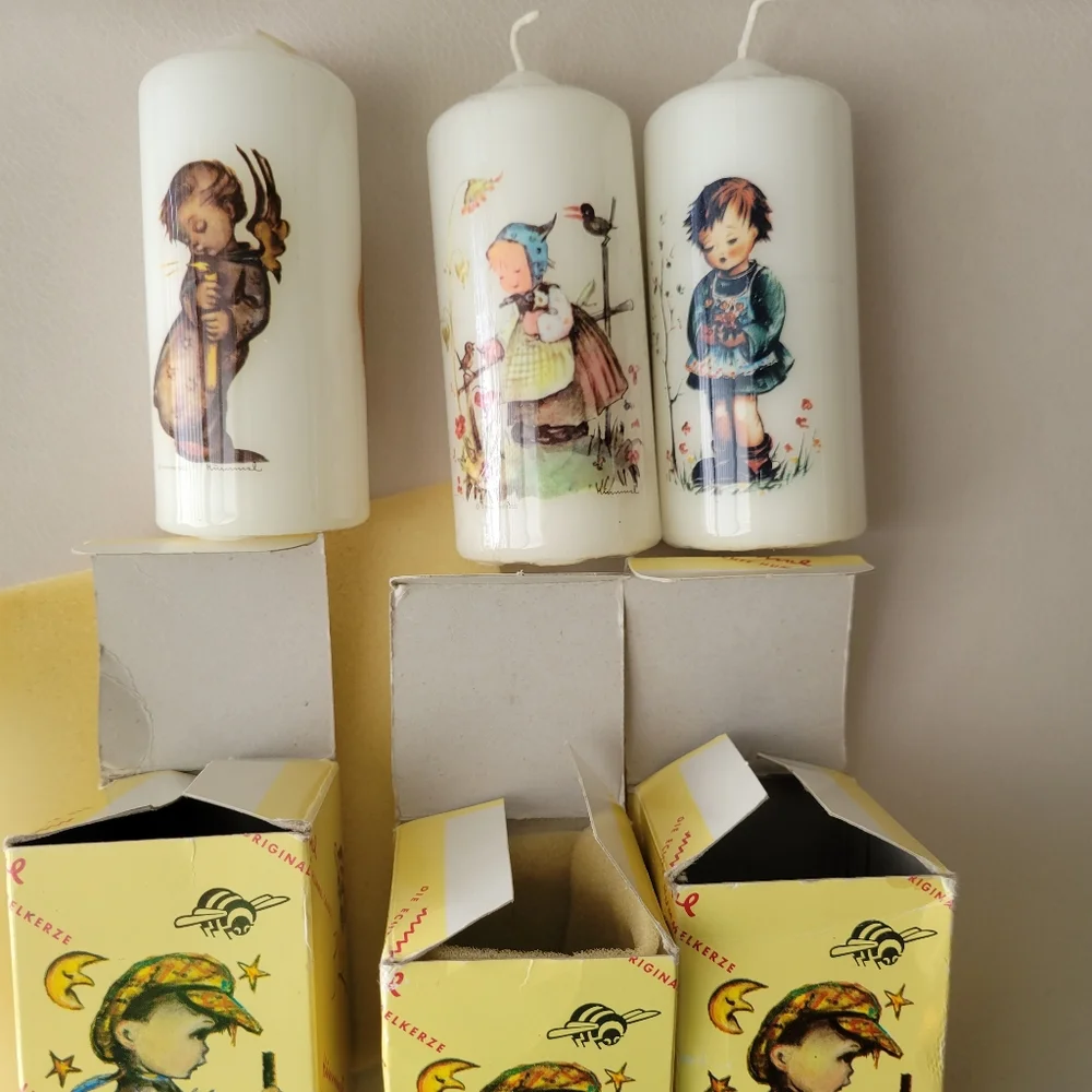 Vintage M.J. Hummel Kerzen Candles ~ West Germany ~ Original Pkg ~ Nice!